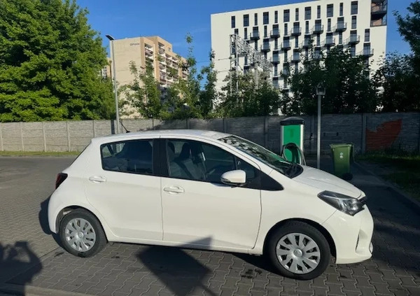 Toyota Yaris cena 32000 przebieg: 163000, rok produkcji 2016 z Warszawa małe 191